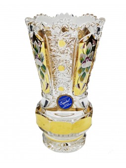 Vase with a ring with gold...
