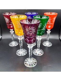 Colored RDZ liqueur glasses...