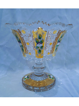 Cuenco Rumcajs con oro y...