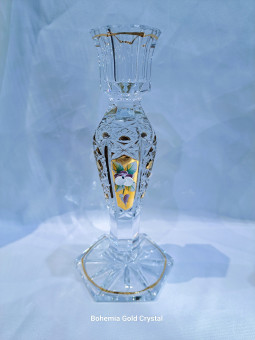 Candlestick with gold and...