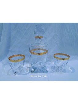 Set whisky Crystalite...