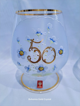 Sklenice k výročí narození...