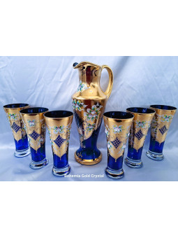 Beautiful beer set 6+1 with...