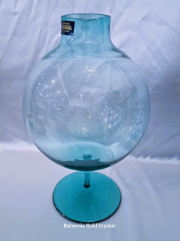 Glass vase Aspire ball on...