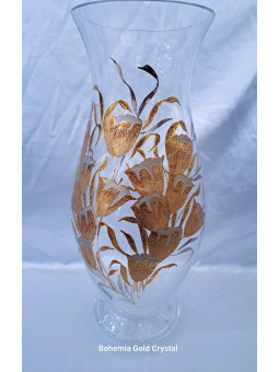 Vase transparent avec...