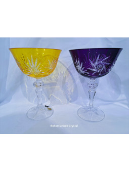 Colored champagne bowls 180...