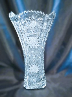 Cut vase "X" 21 cm