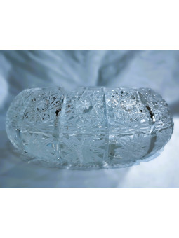 Sanded round ashtray 18 cm