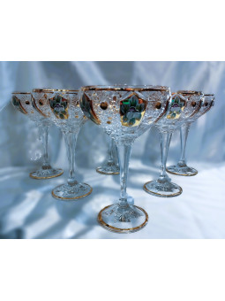 Křišťálové sklenice na...