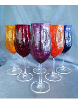 Glass Ellen multi-colored...