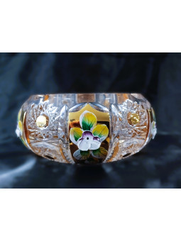 Broušený popelník...