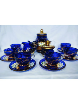 Luxueux service à thé en...