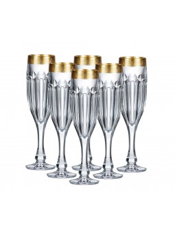 Safari Champagnerglas gold...