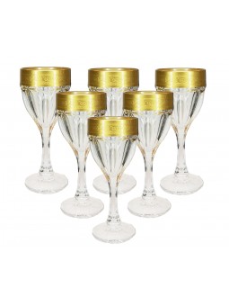 Copas de vino Safari oro...