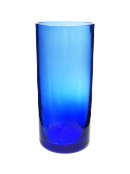 Vase en verre Sima bleu...